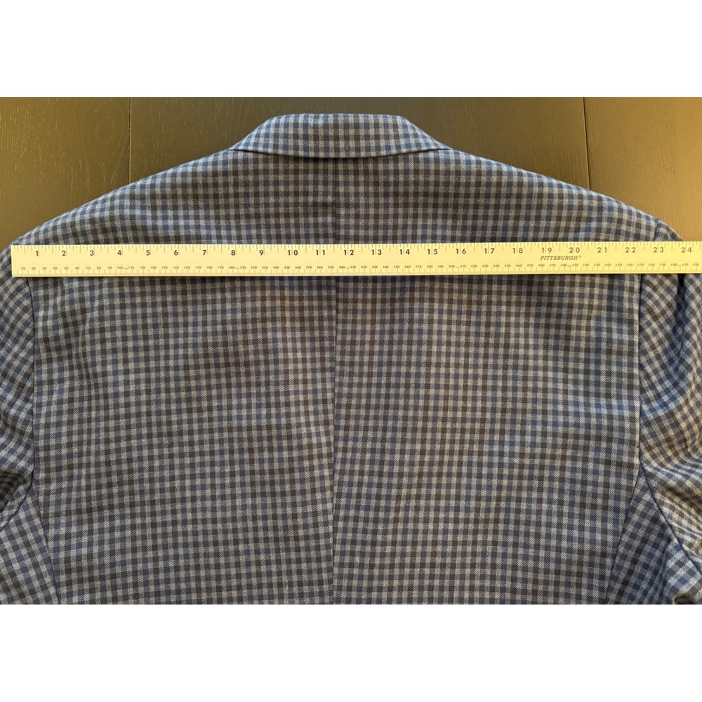 Oak Hill Sport Coat Mens 3XLT (54-56) Blue Check Two-Button Blazer Jacket‎ - Picture 13 of 14